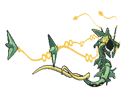 Mega Rayquaza back animated