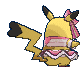 Pikachu Pop Star back animated