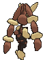 Mega Lopunny back animated