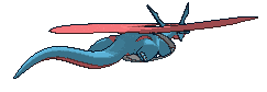 Mega Salamence back animated
