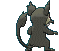 Alolan Rattata back animated