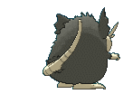 Totem Alolan Raticate back animated
