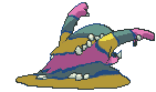 Alolan Muk back animated