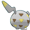 Totem Togedemaru back animated