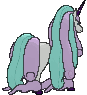 Galarian Rapidash back animated