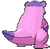 Galarian Slowbro back animated