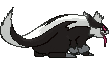Galarian Linoone back animated