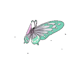 Gigantamax Butterfree back animated