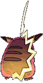 Gigantamax Pikachu back animated