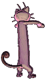 Gigantamax Meowth back animated