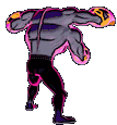 Gigantamax Machamp back animated