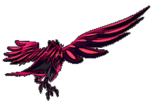 Gigantamax Corviknight back animated