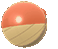 Hisuian Voltorb back animated