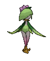 Hisuian Lilligant back animated
