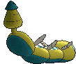 Three-Segment Form Dudunsparce back animated