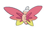 Mega Clefable back animated