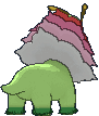 Mega Meganium back animated