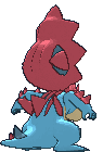 Mega Feraligatr back animated