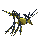 Mega Skarmory back animated