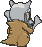 Cubone back animated