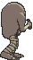 Hitmonlee back animated