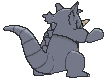 Rhydon back animated