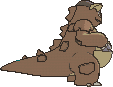 Kangaskhan back animated