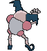 Mr. Mime back animated