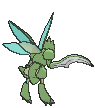 Scyther back animated