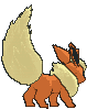 Flareon back animated