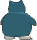 Snorlax back animated