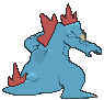 Feraligatr back animated