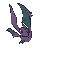 Crobat back animated