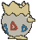 Togepi back animated
