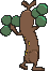 Sudowoodo back animated