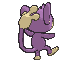 Aipom back animated