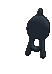 Unown A back animated
