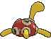 Shuckle back animated