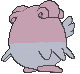 Blissey back animated