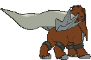 Entei back animated