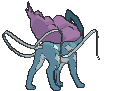 Suicune back animated