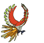 Ho-Oh back animated