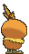 Torchic back animated