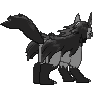 Mightyena back animated