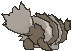 Zigzagoon back animated