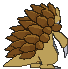 Sandslash back animated