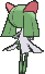 Kirlia back animated