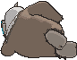 Slaking back animated