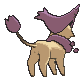 Delcatty back animated
