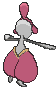 Medicham back animated